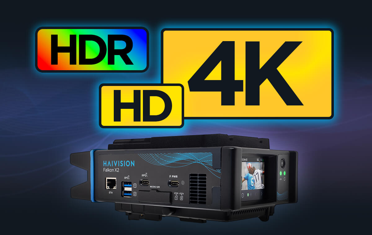 Krystallklar videokvalitet