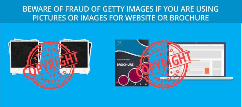 Beware of fraud of getty