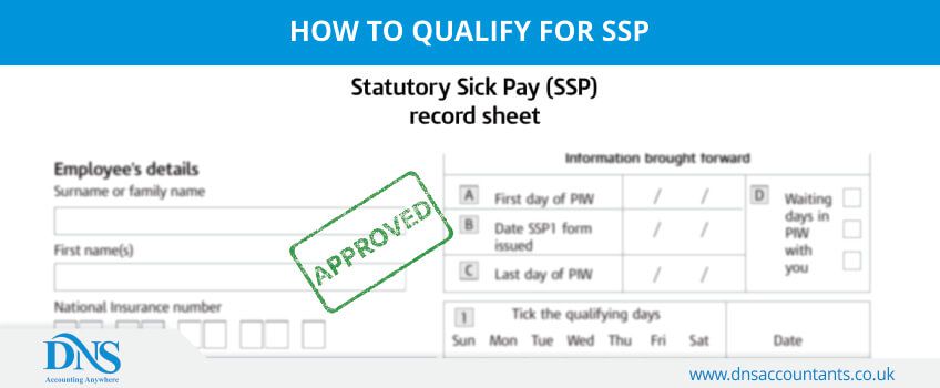 How to qualify for SSP