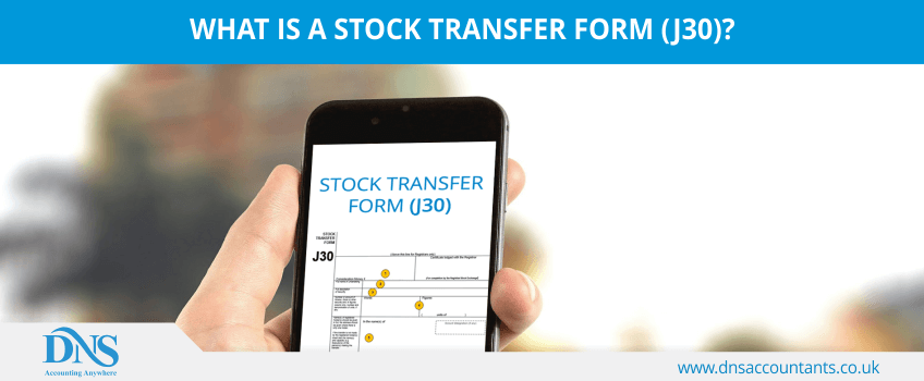 Stock Transfer Form (J30)