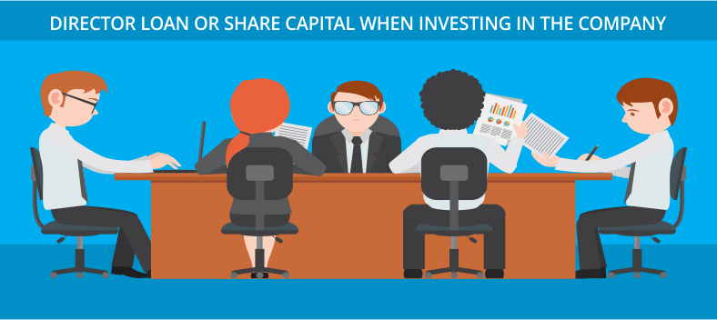 Director loan or Share capital when investing in the company
