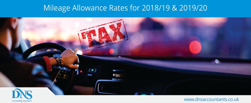 Mileage Allowance Rates for 2018/19 & 2019/20