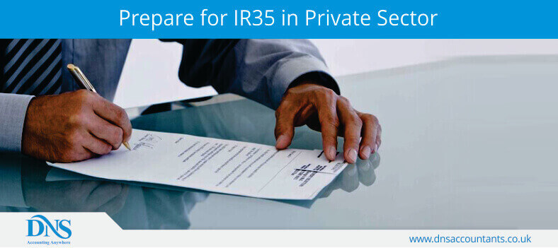 Prepare for IR35 in Private Sector