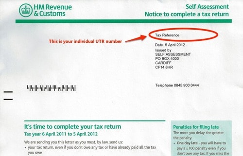 HMRC Tax Return