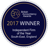 British Accountancy Award Winner 2017