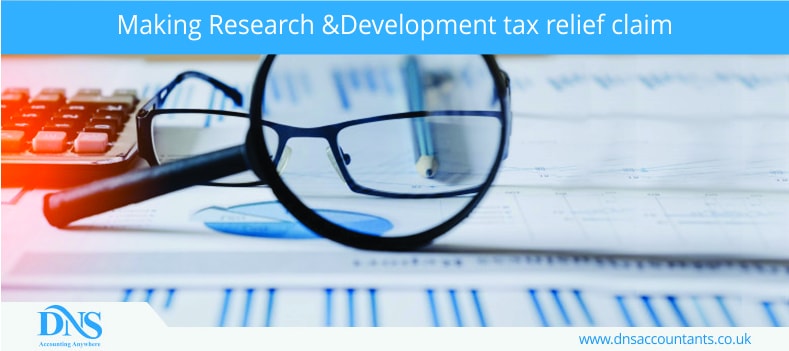 Making Research & Development tax relief claim