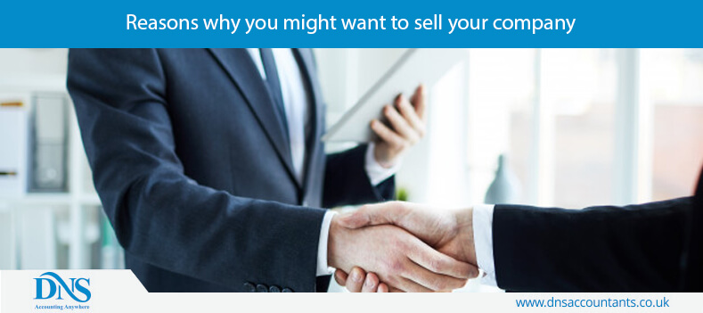 Reasons why you might want to sell your company