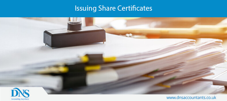 Issuing Share Certificates