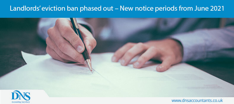 Landlords’ eviction ban phased out – New notice periods from June 2021