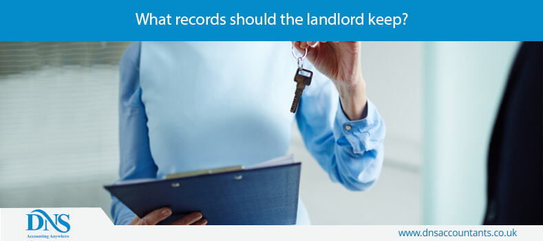 What records should the landlord keep? 