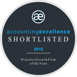 Shortlisted at the 2018 Accounting Excellence Awards Shortlisted at the 2018 Accounting Excellence Awards