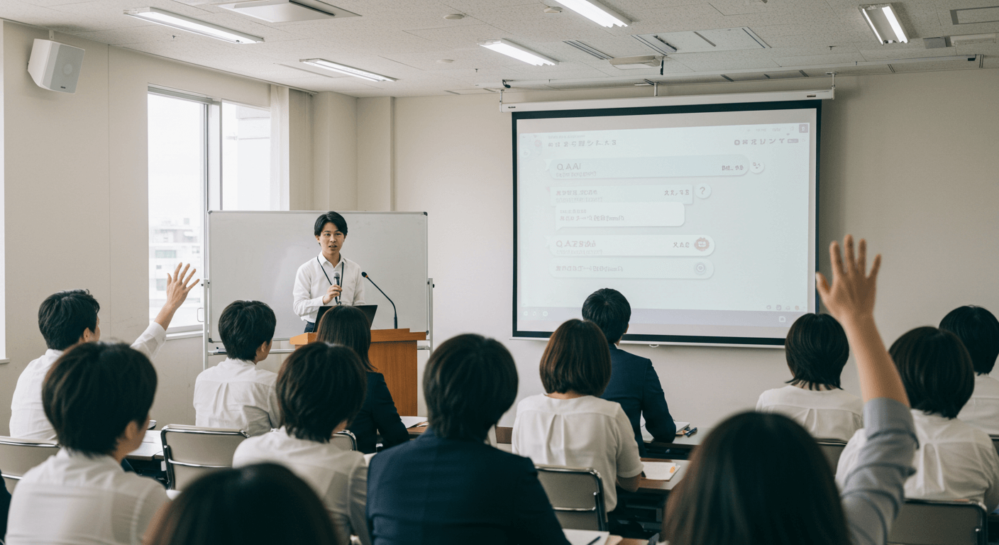 Q&Aと参加感:ライブ配信は“あとで見ても価値がある形”に