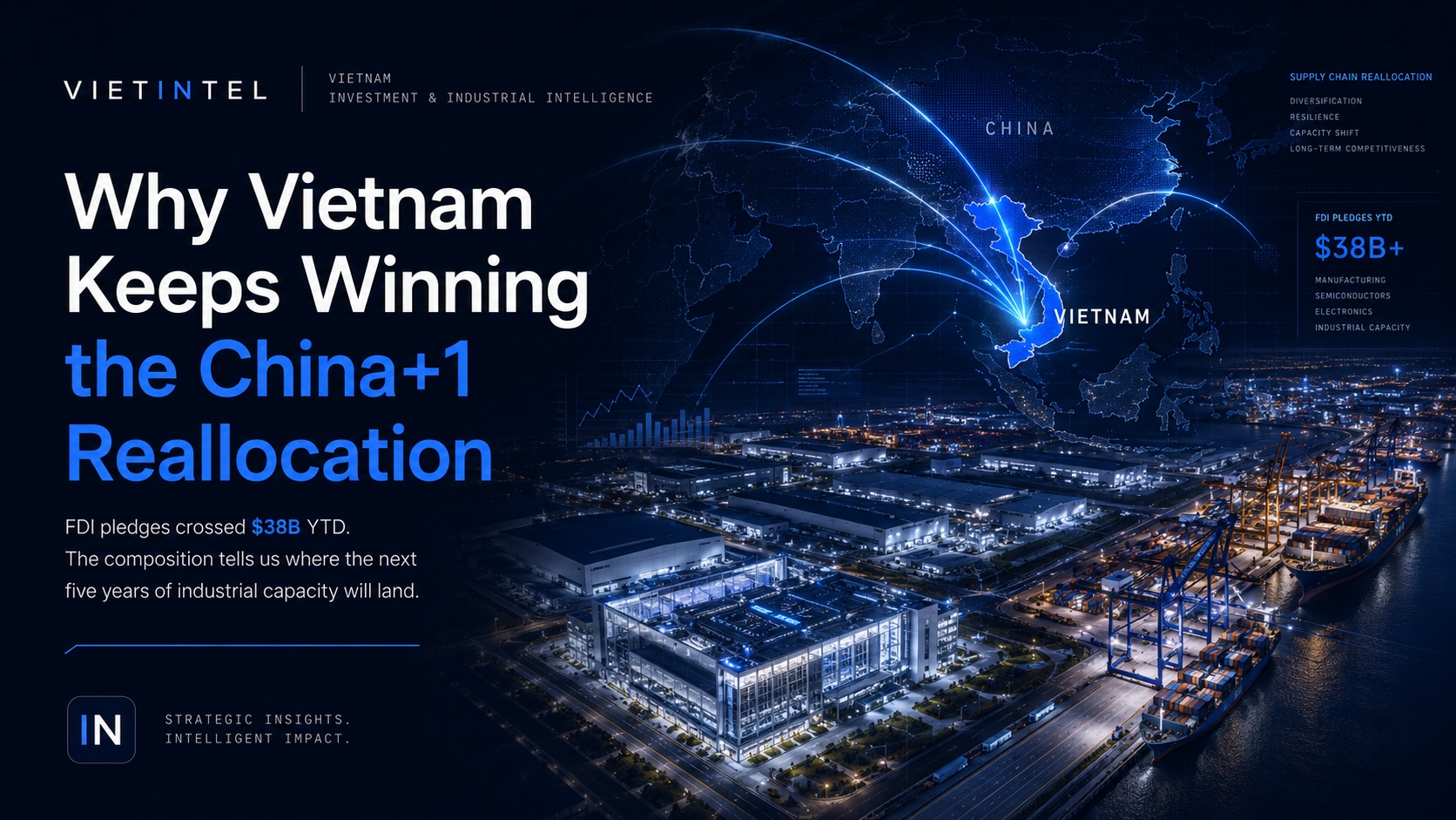 Why Vietnam Keeps Winning the China+1 Reallocation