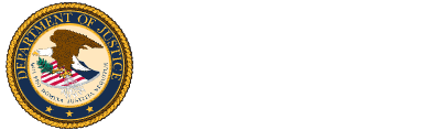 U.S. Department of Justice logo