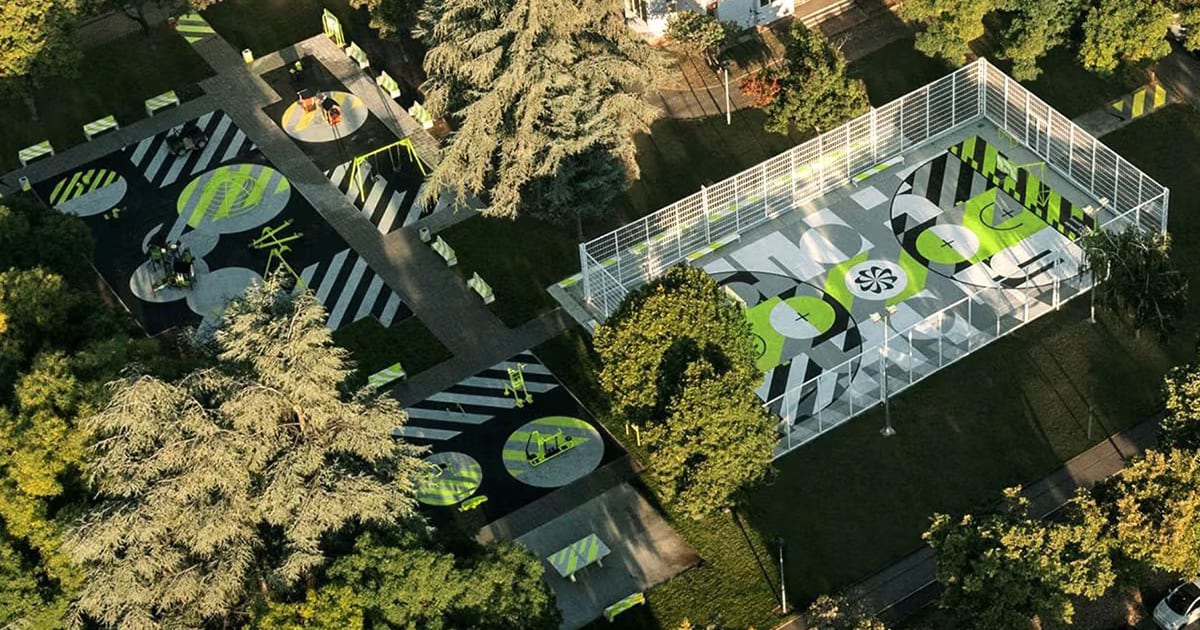 Accept & Proceed Designs a Nike Community Park in Serbia