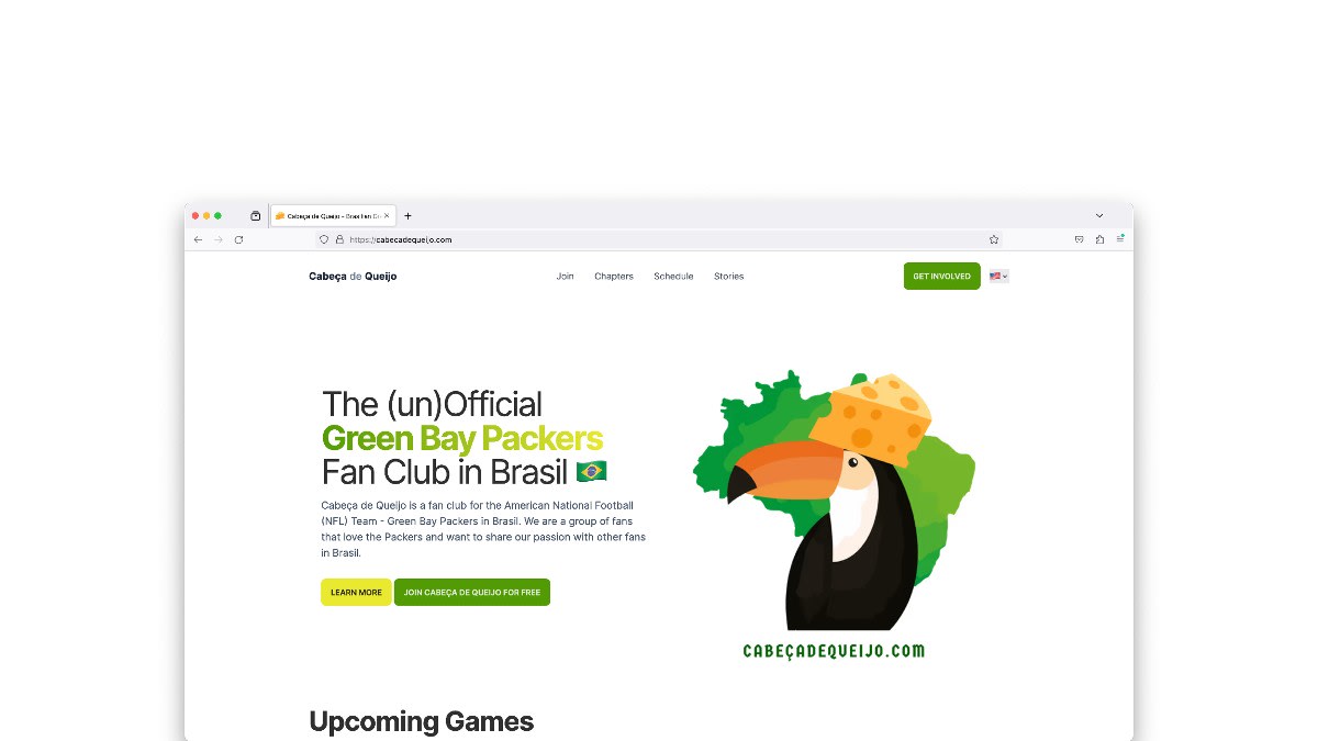 Cabeça de Queijo - Brasilian Green Bay Packers Fan Club