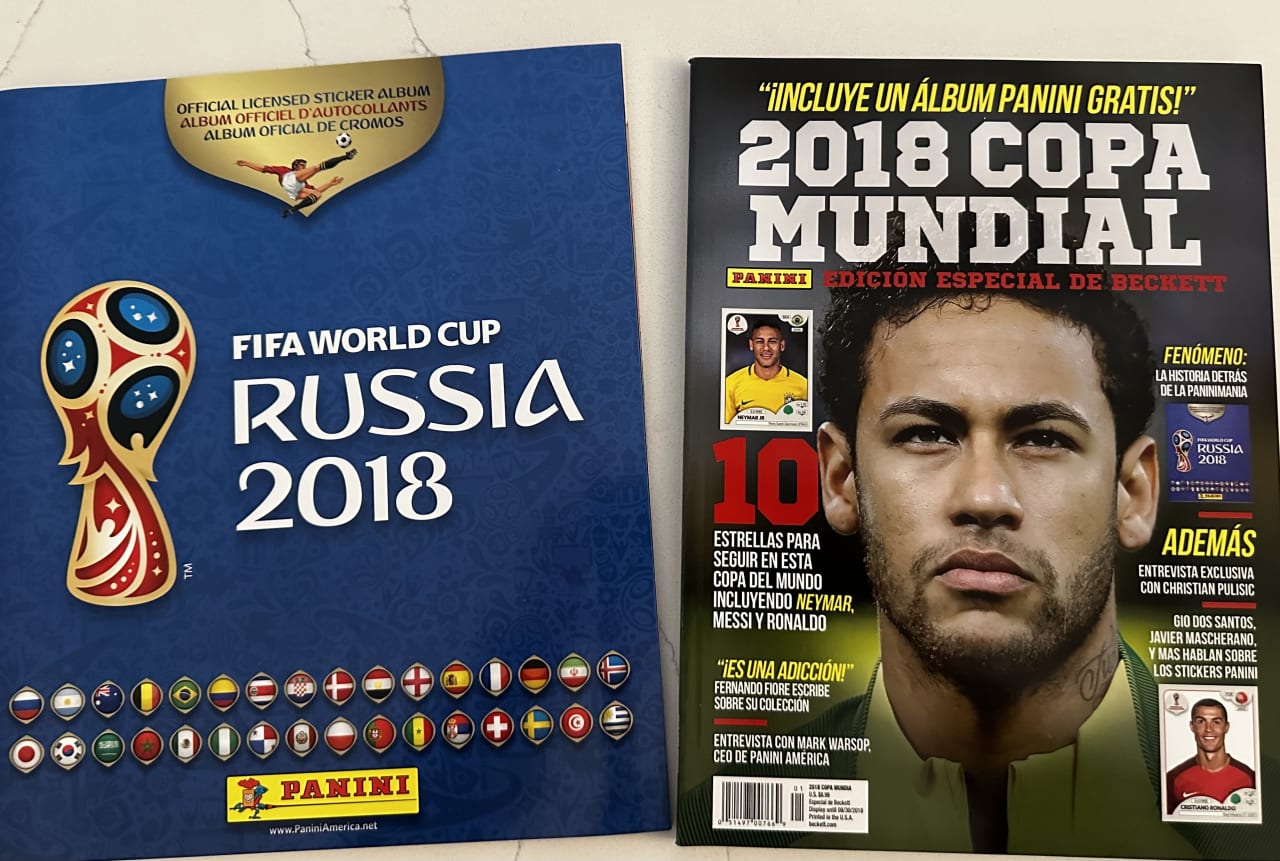 2018 Panini America + Beckett World Cup Magazine