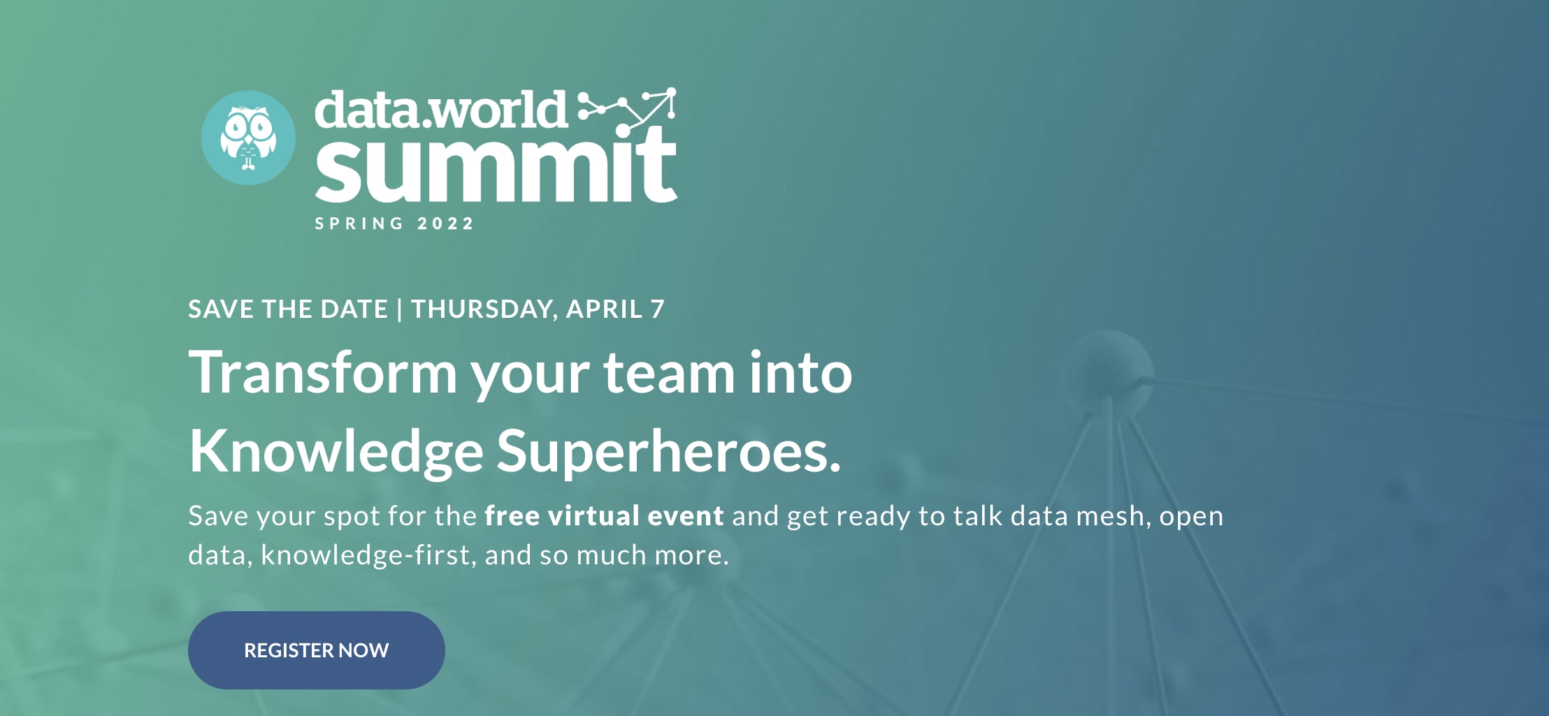 Drove 4,000 Registrants Each to data.world's Five Virtual Summits