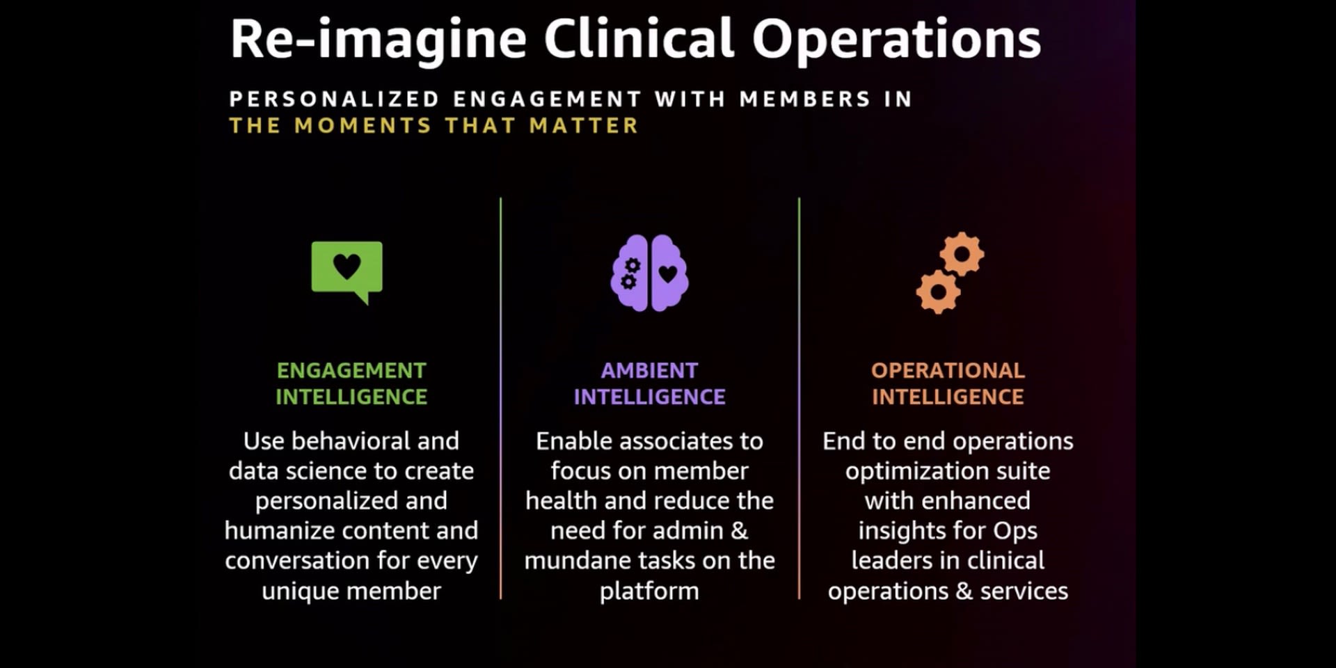 Clinical Precision Engagement w/ AWS