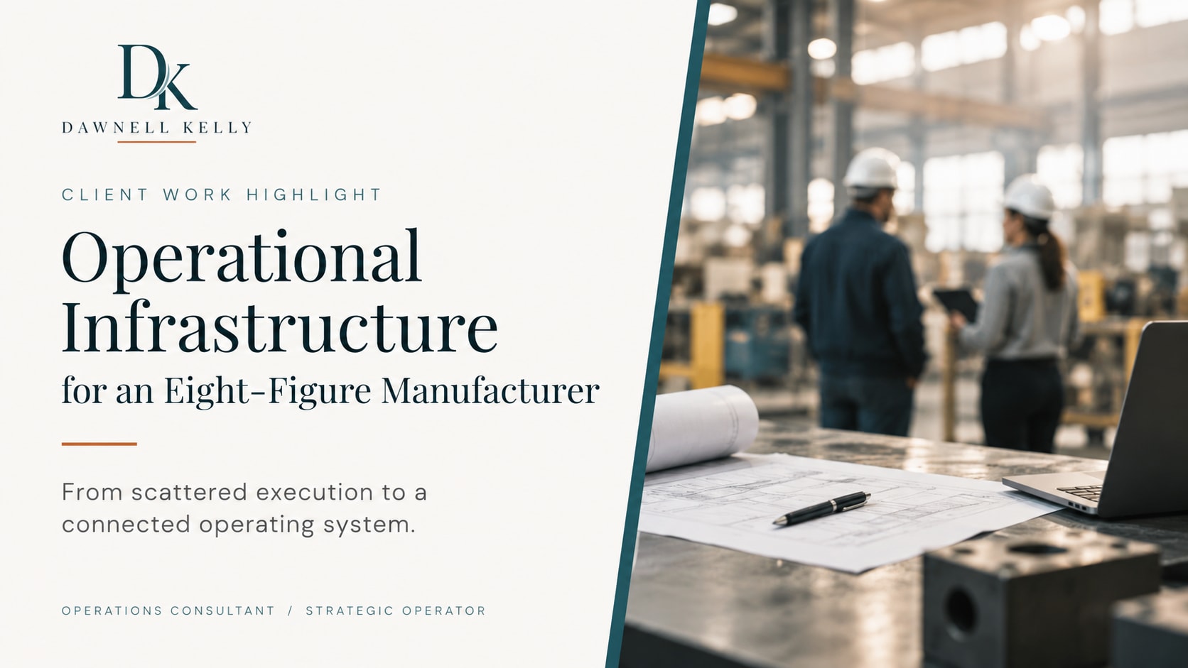 Operating System for Eight-Figure Manufacturer