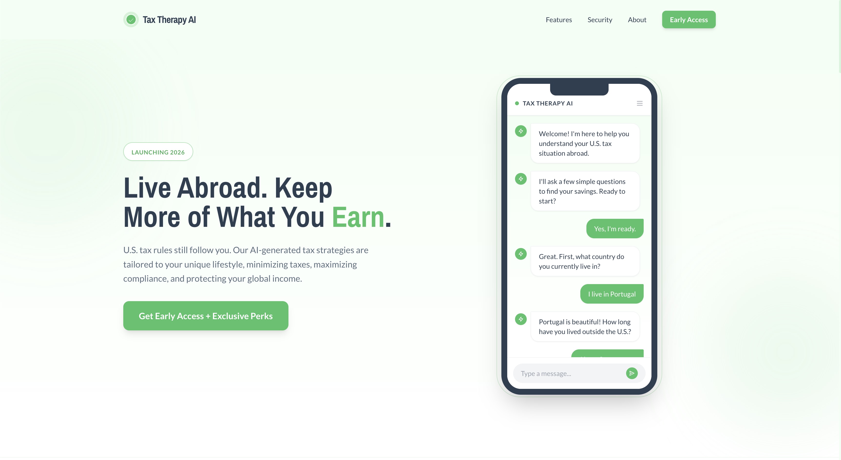 Tax Therapy AI - AI-Powered Expat Tax Guidance