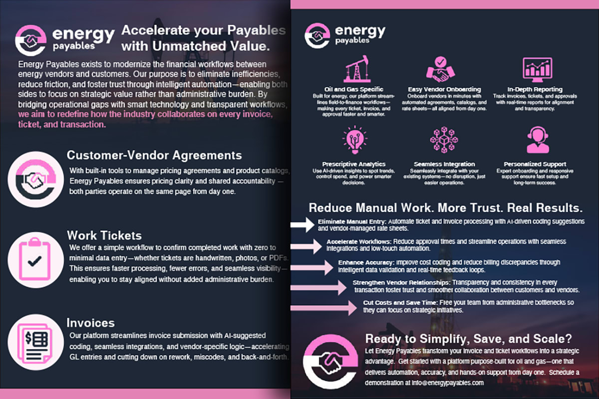 Energy Payables Inc. | Enhanced cost management through AI