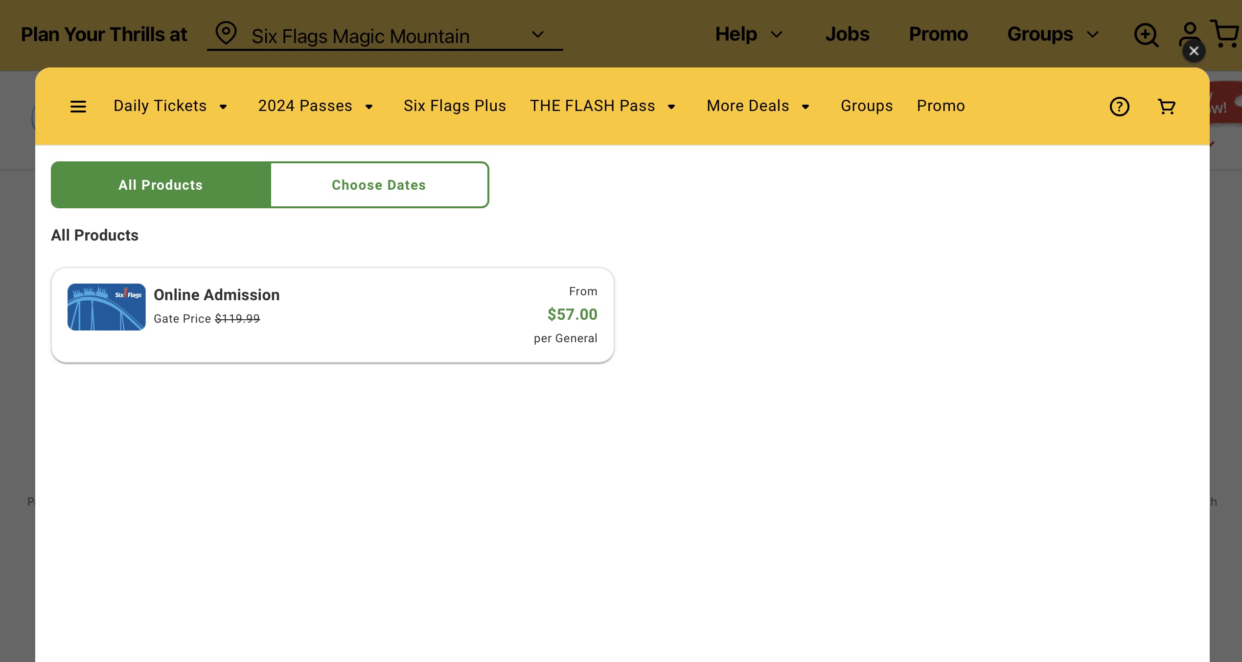 accesso Passport eCommerce