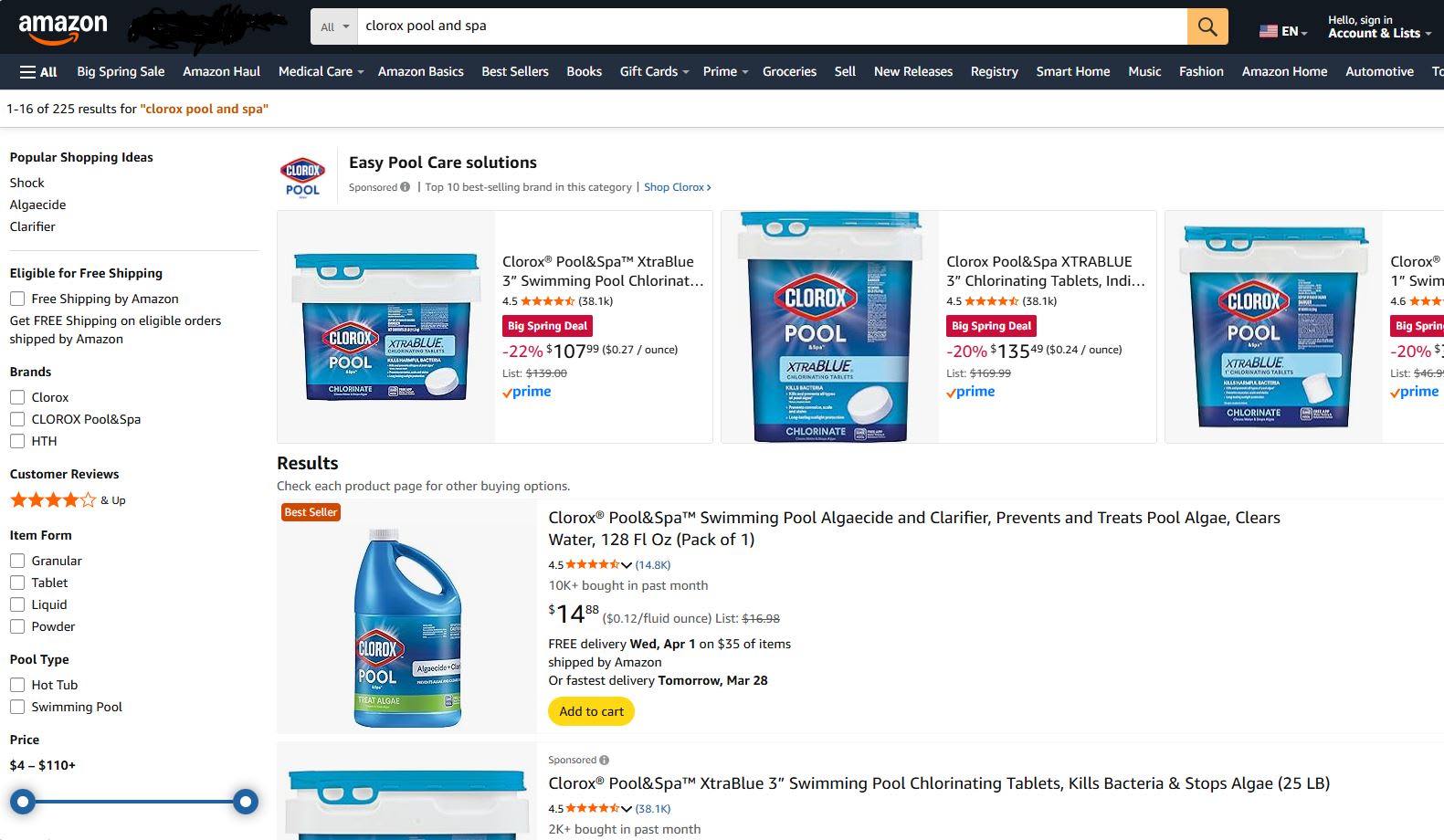 Amazon Performance Turnaround (Performance + Data)