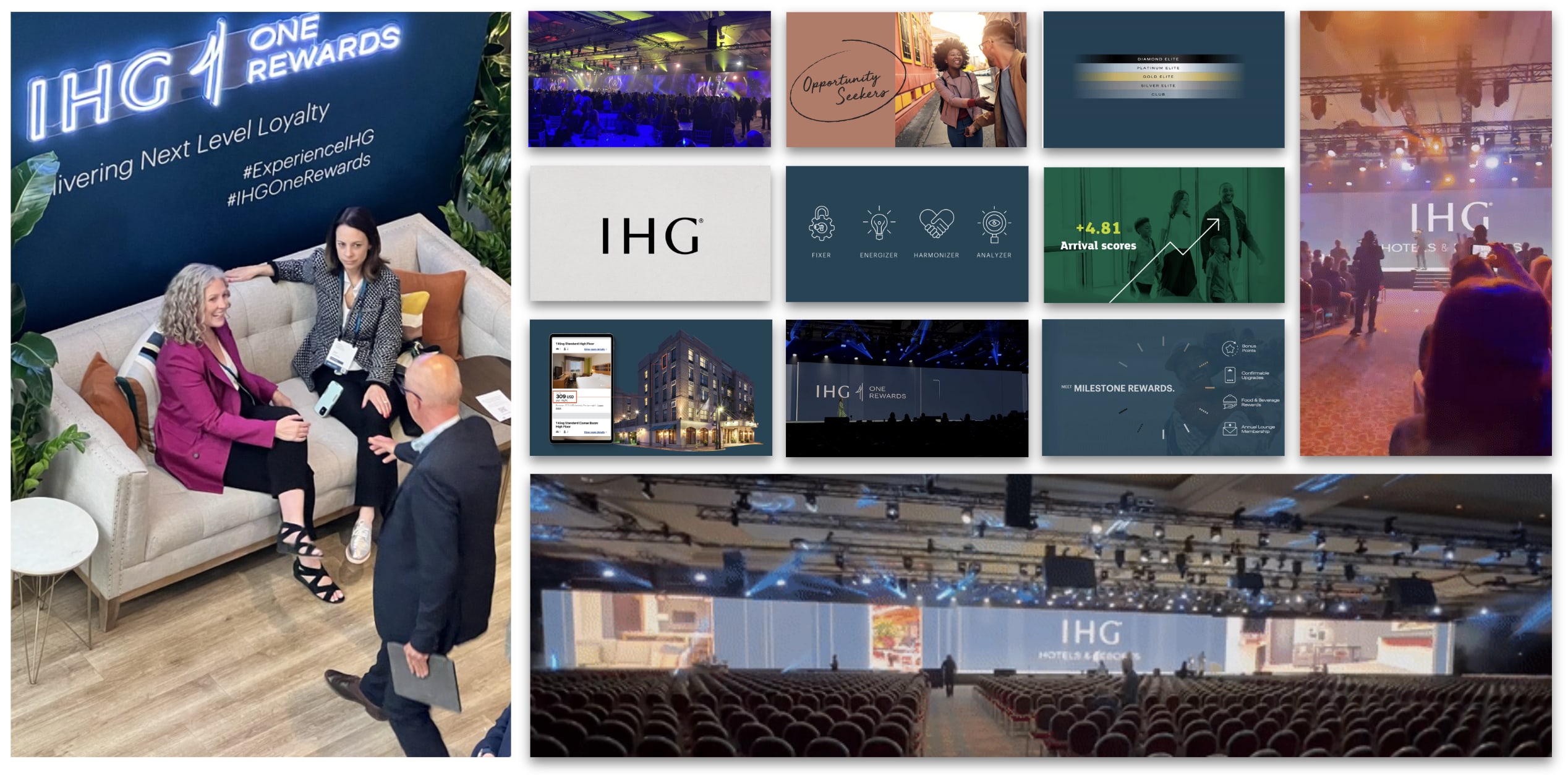 EVENT & EXPERIENCE DESIGN: IHG Owners Conference Mainstage + Activations