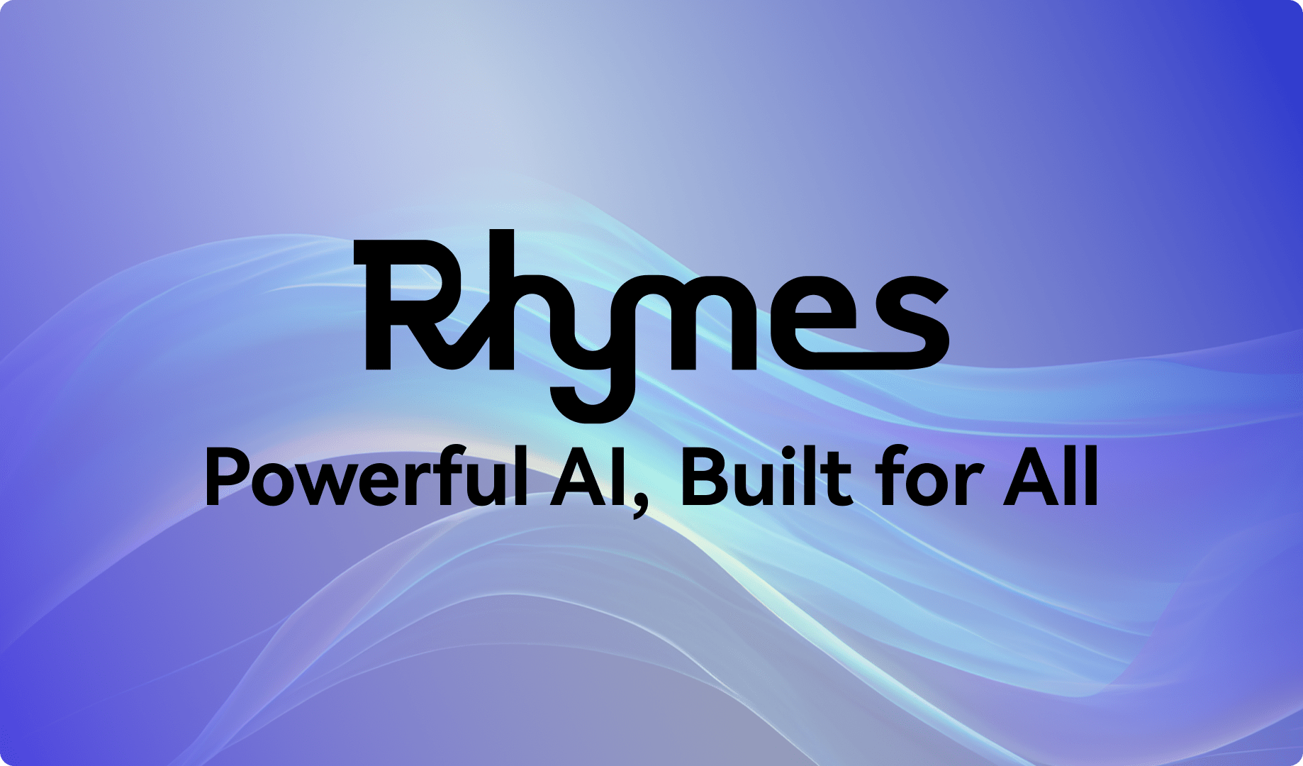 Rhymes.AI Launch