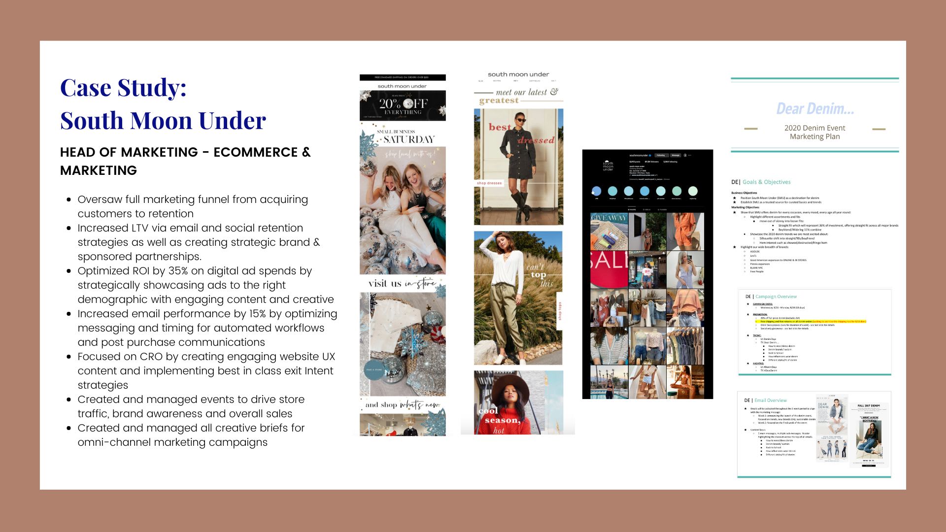 South Moon Under | Head of Marketing & eCommerce