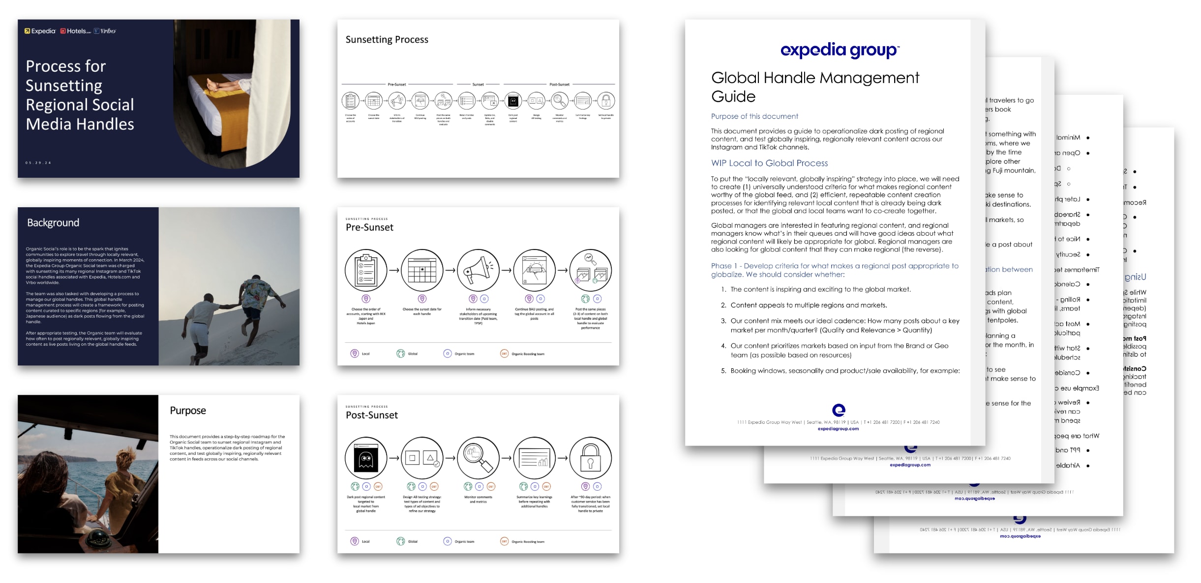 CAMPAIGN & CONTENT STRATEGY: Expedia Global Social Consolidation