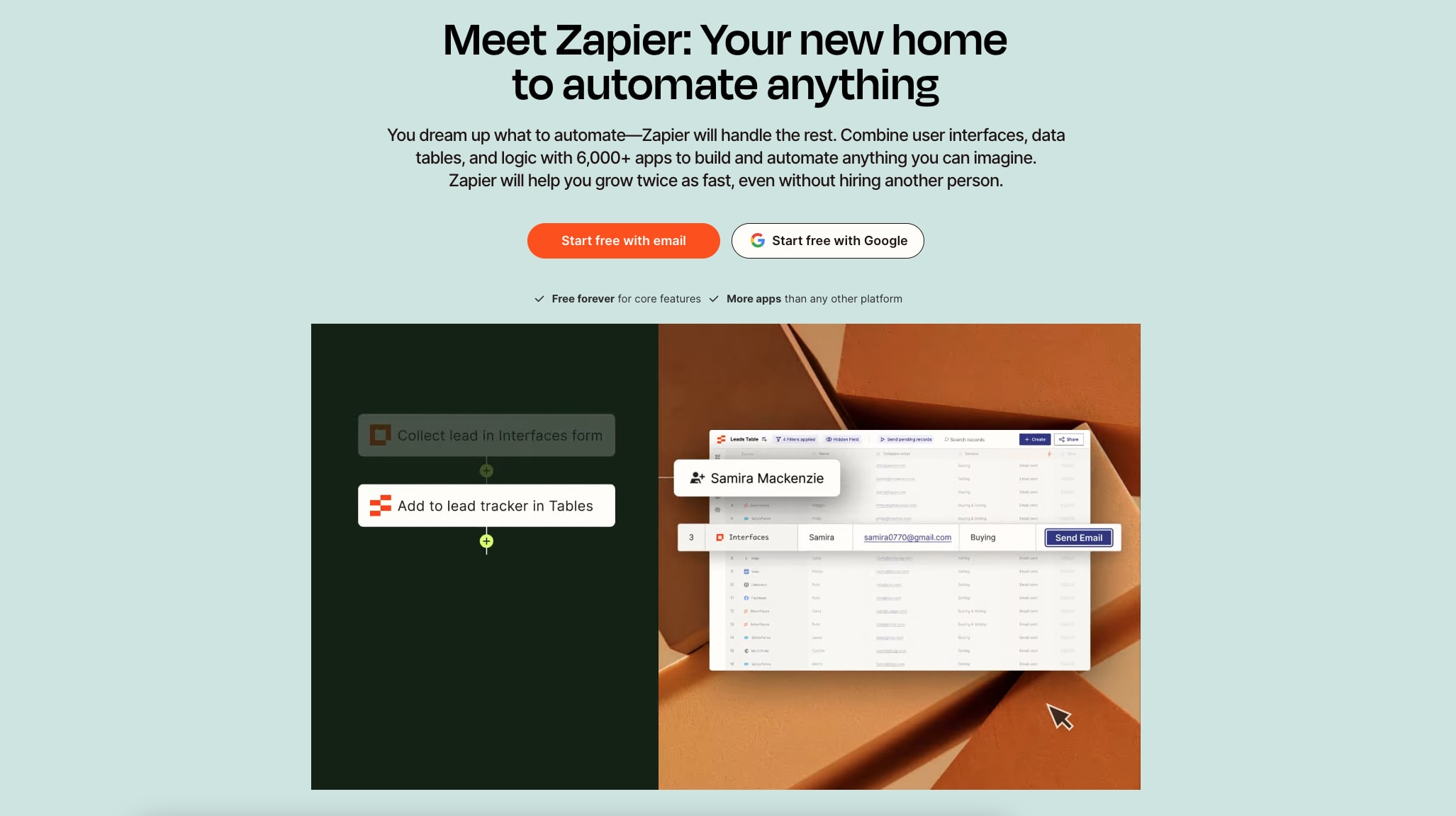 Zapier's Workflow Automation Product