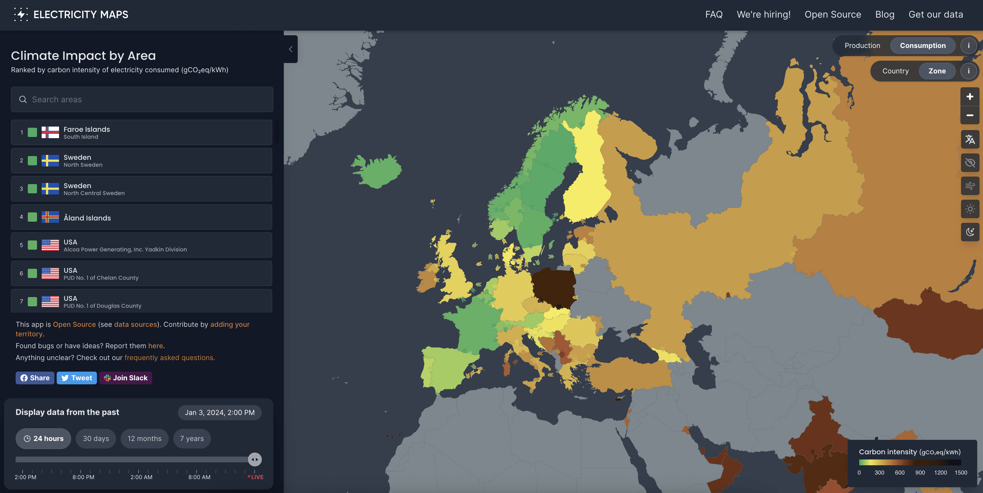 Electricity Maps