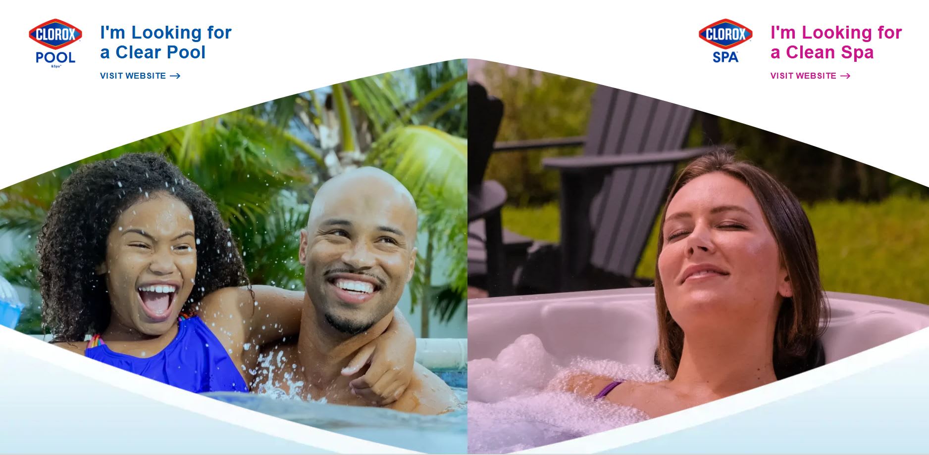 Clorox Pool & Spa Website Transformation