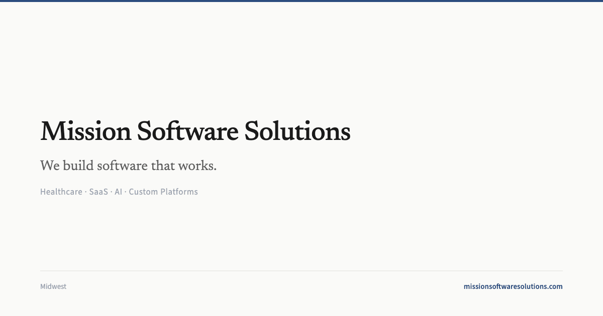 Mission Software Solutions
