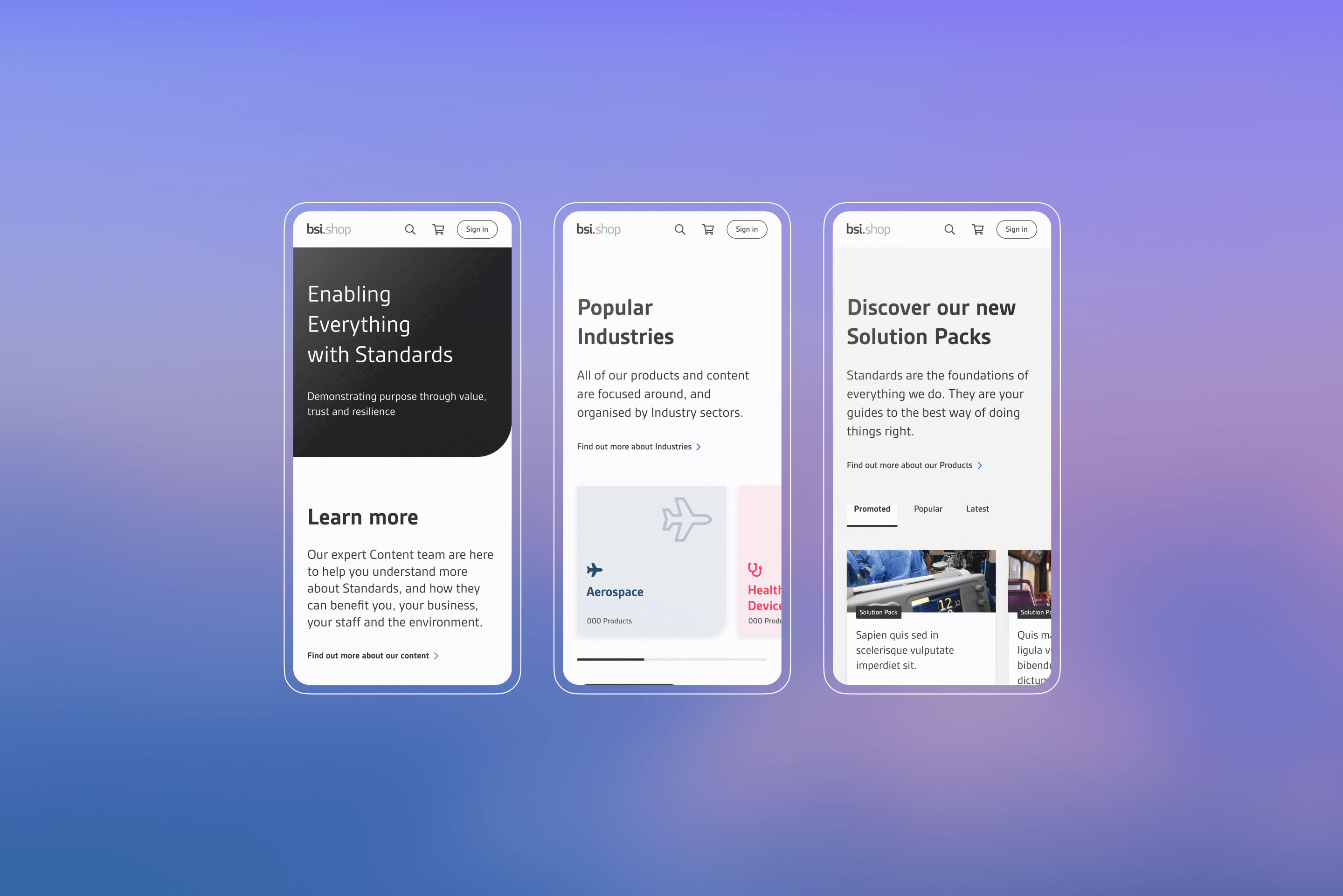 eCommerce transformed ☉ BSI