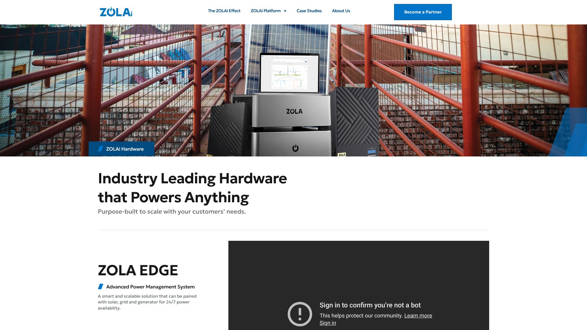 IoT-Based Energy Management Platform