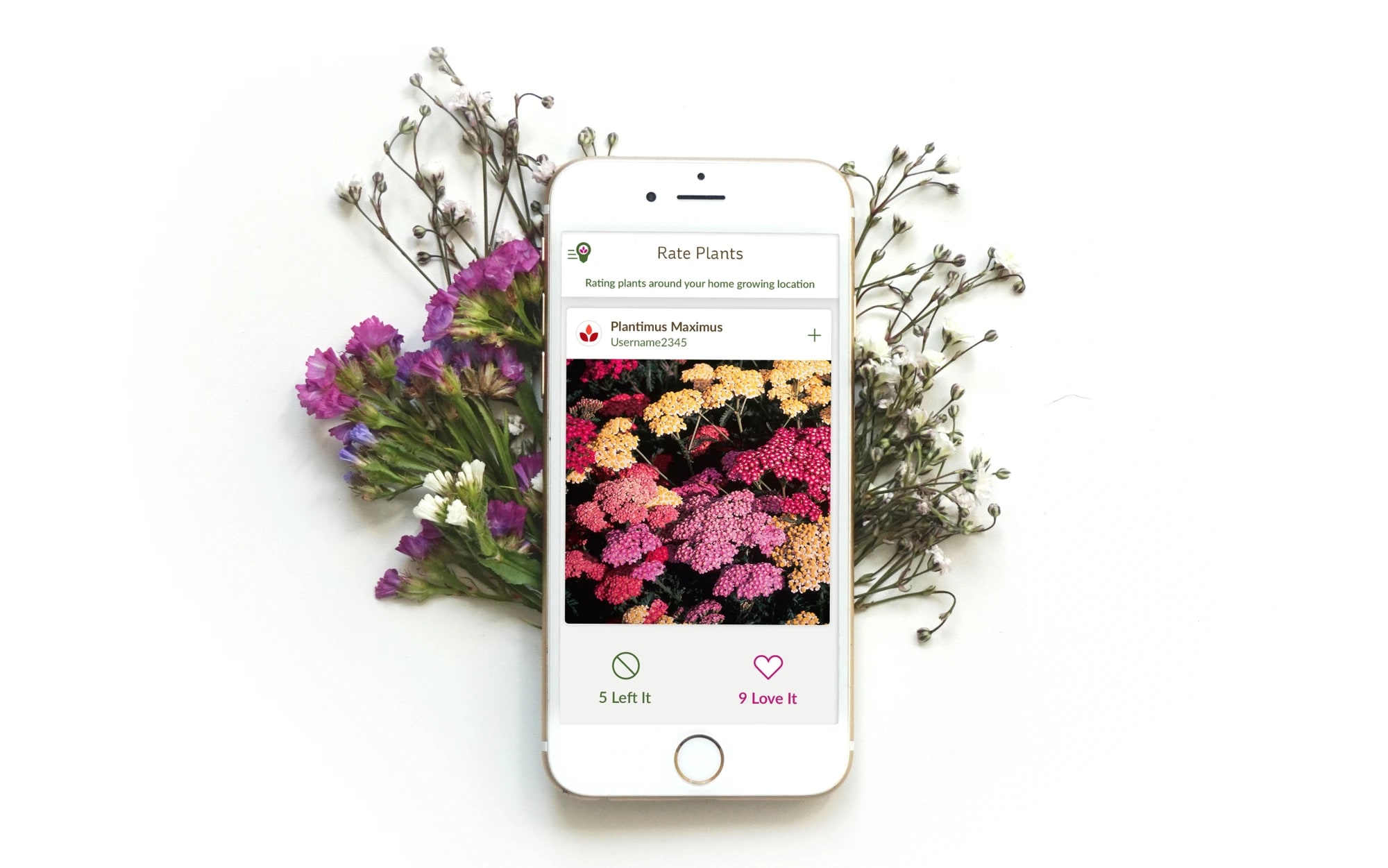 GrowIt! Social Gardening Platform (iOS/Android)