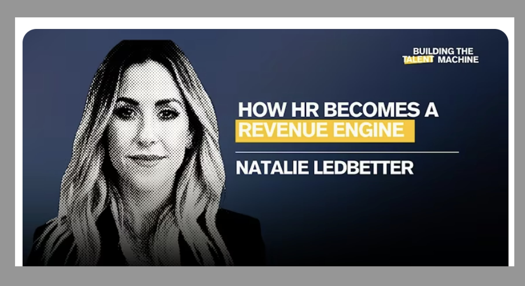 How HR Becomes a Revenue Engine — Building the Talent Machine (Ep. 013)