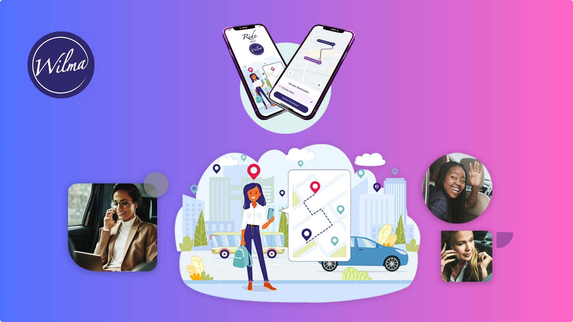 Wilma – Ride Sharing for Women