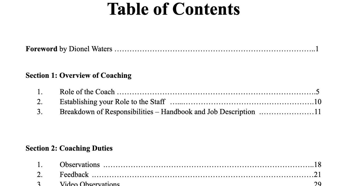 Developed campus instructional coaching playbook for Dallas ISD regional campuses