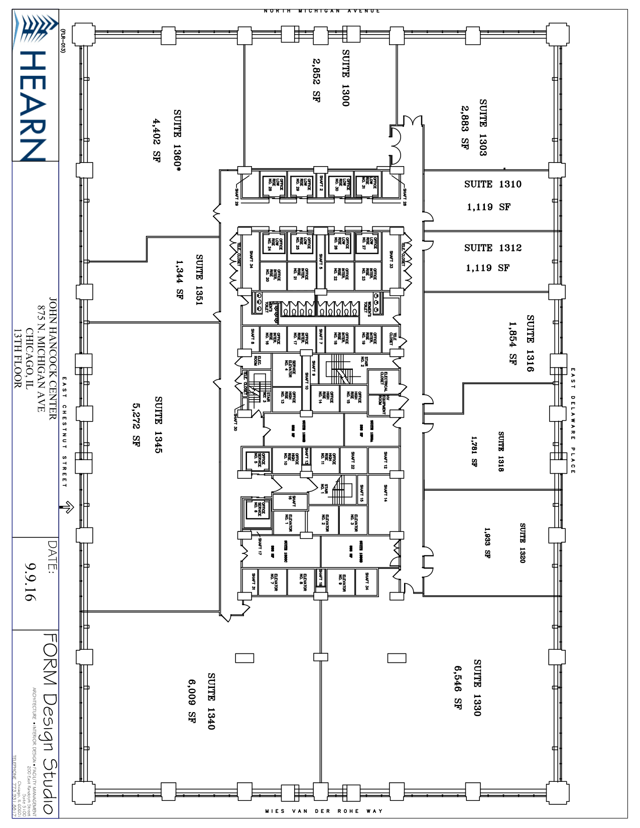 John Hancock Center 875 N. Michigan Avenue 13th Floor Unit 1316 VTS
