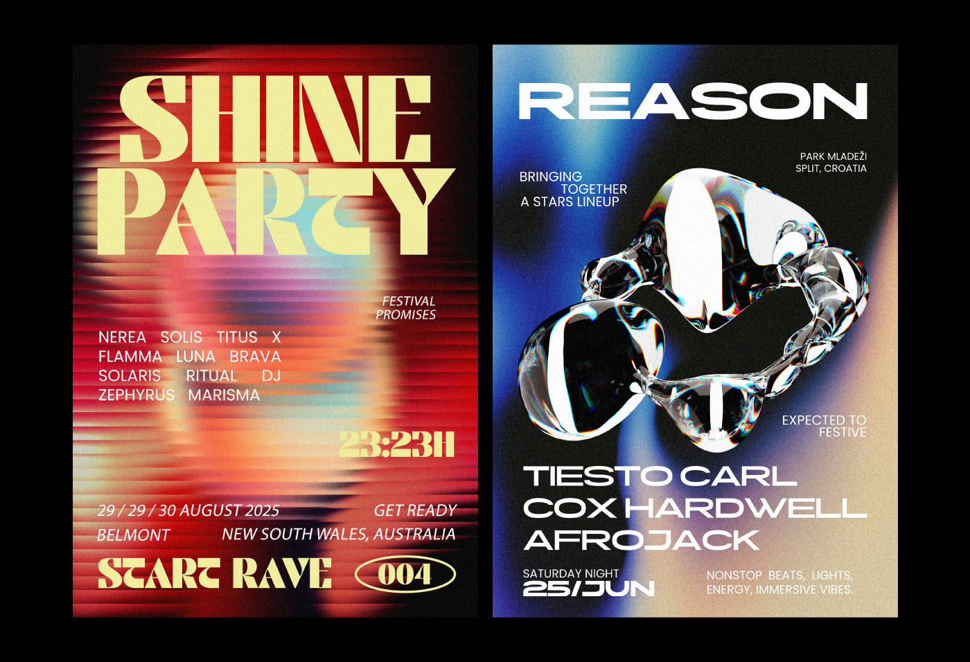 Rave Poster & Flyer Collection VOL 1