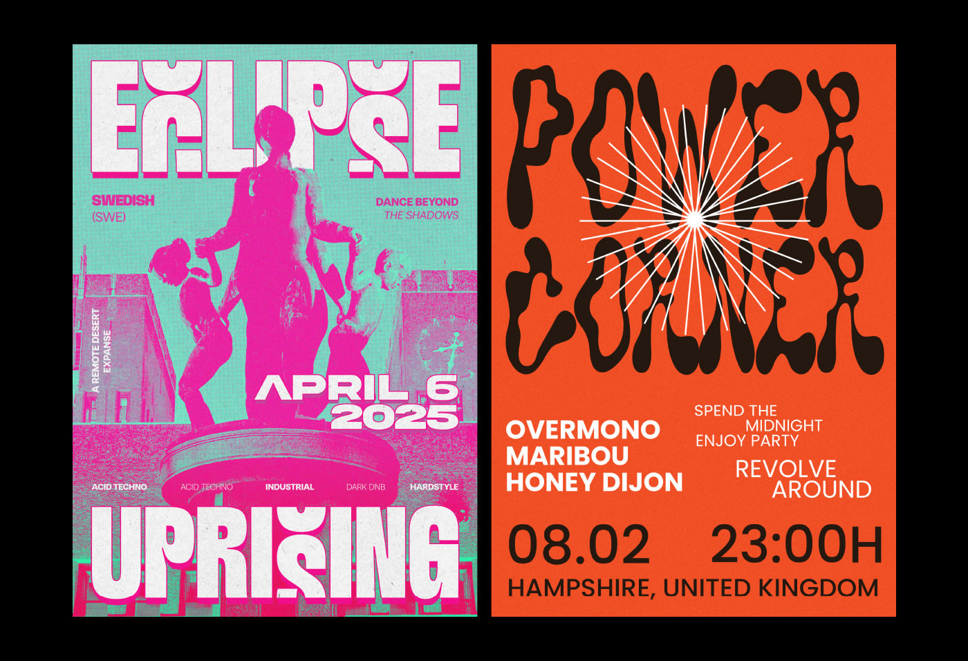Rave Poster & Flyer Collection VOL 1