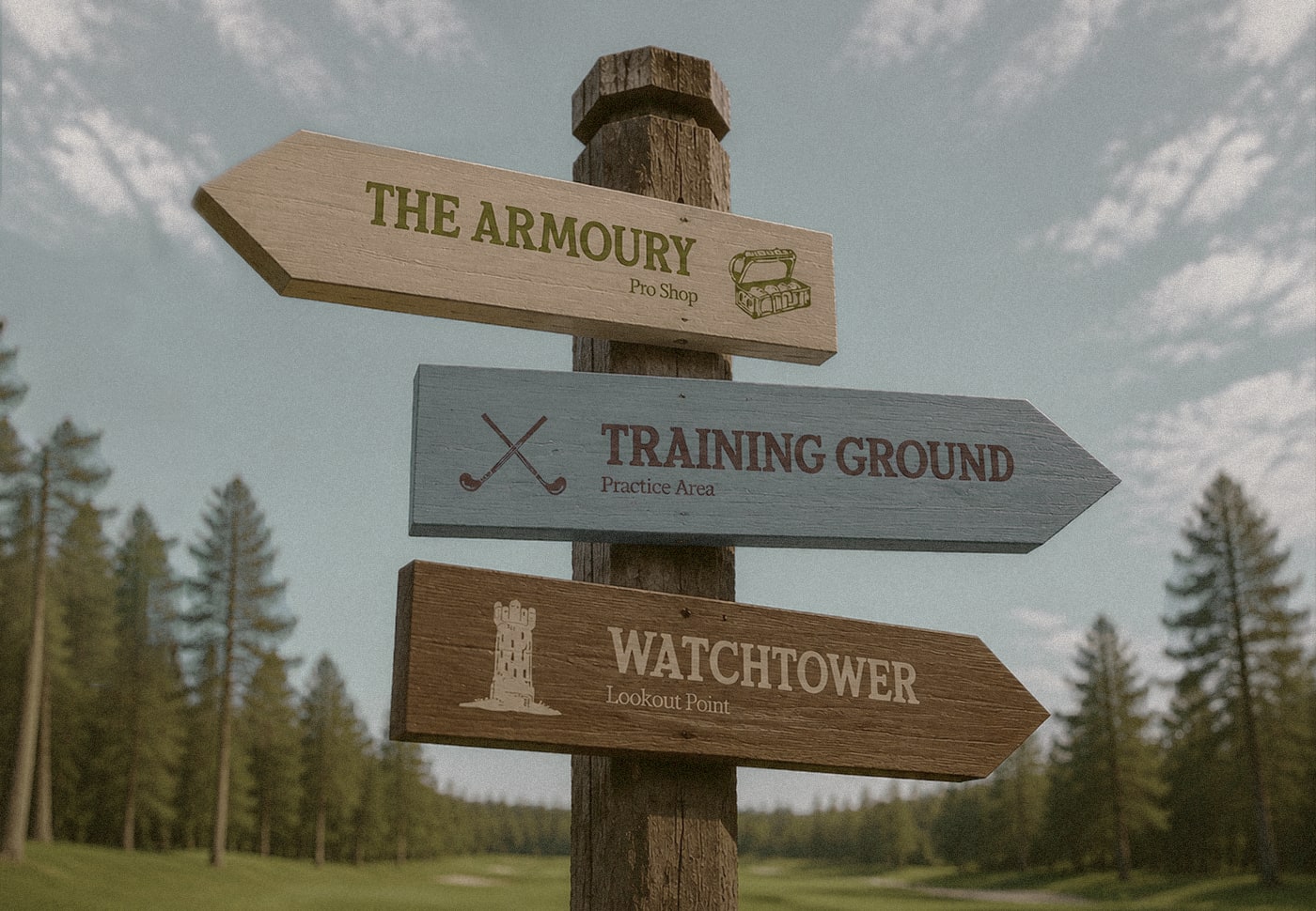 Vale - Golf Clubhouse Branding