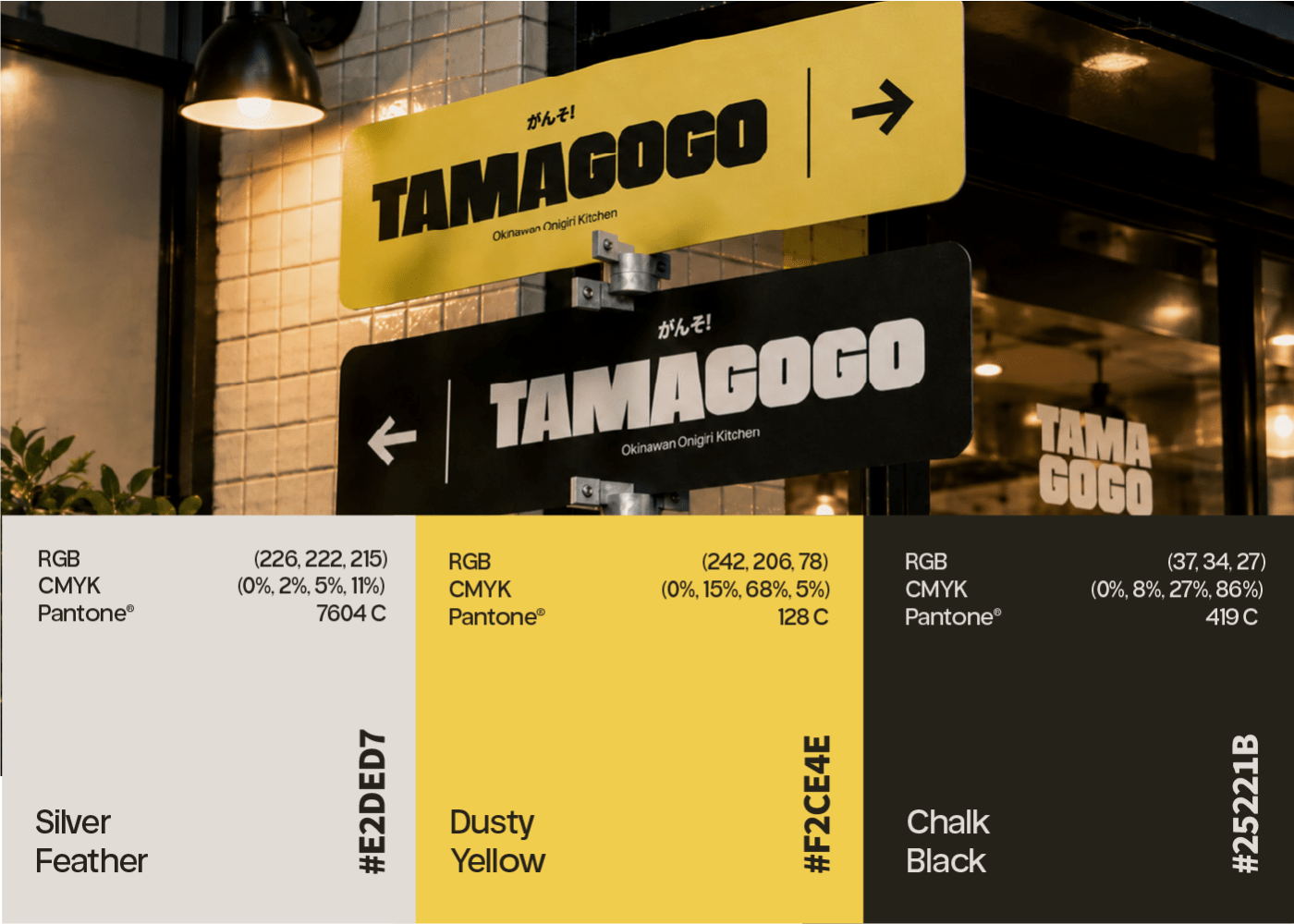 Tamagogo - Japanese Restaurant Branding