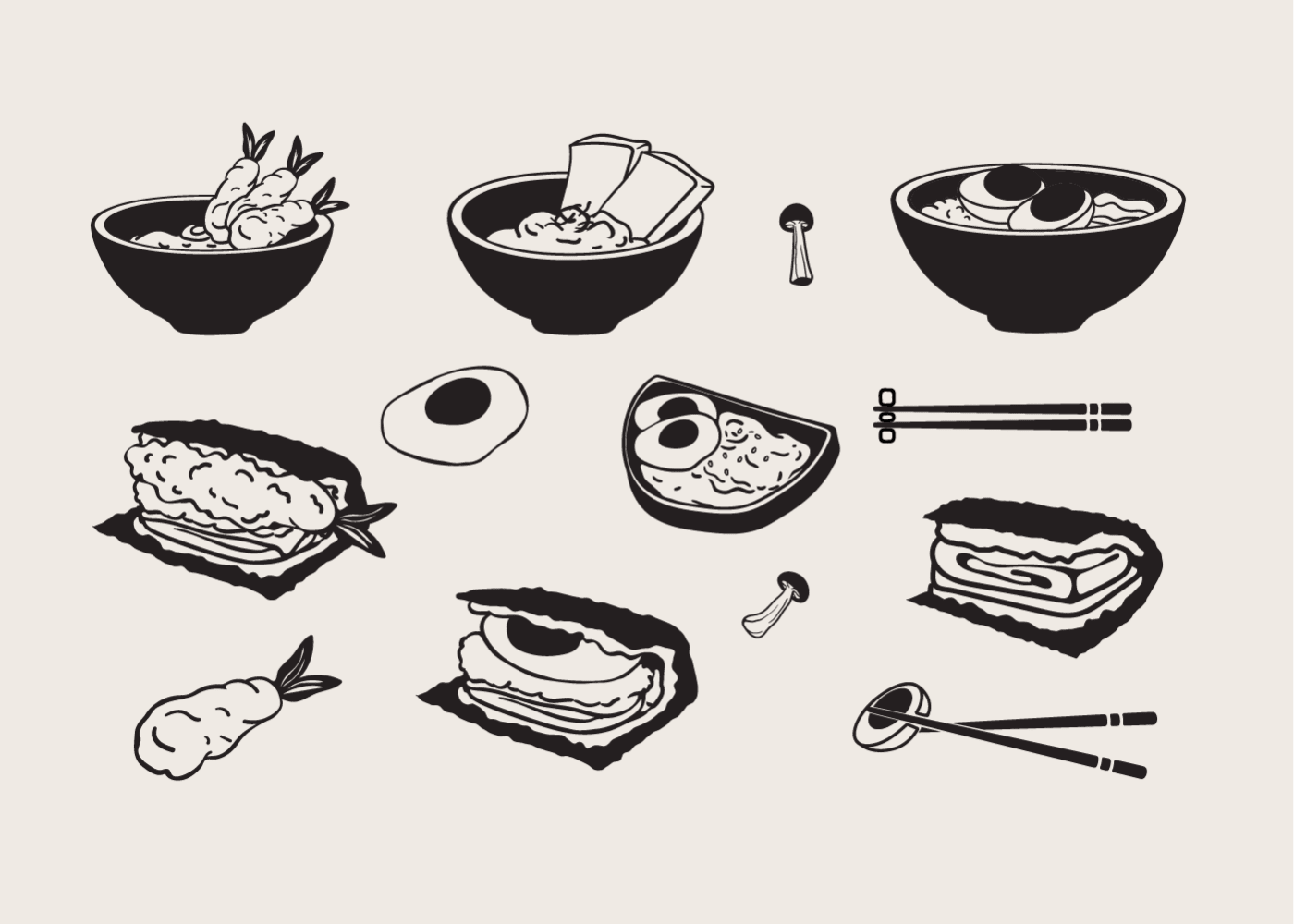 Tamagogo - Japanese Restaurant Branding