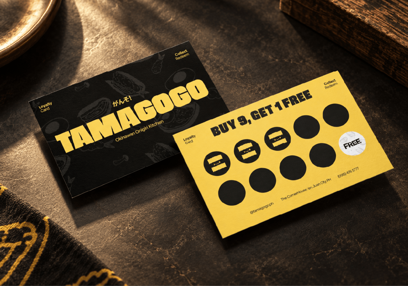 Tamagogo - Japanese Restaurant Branding