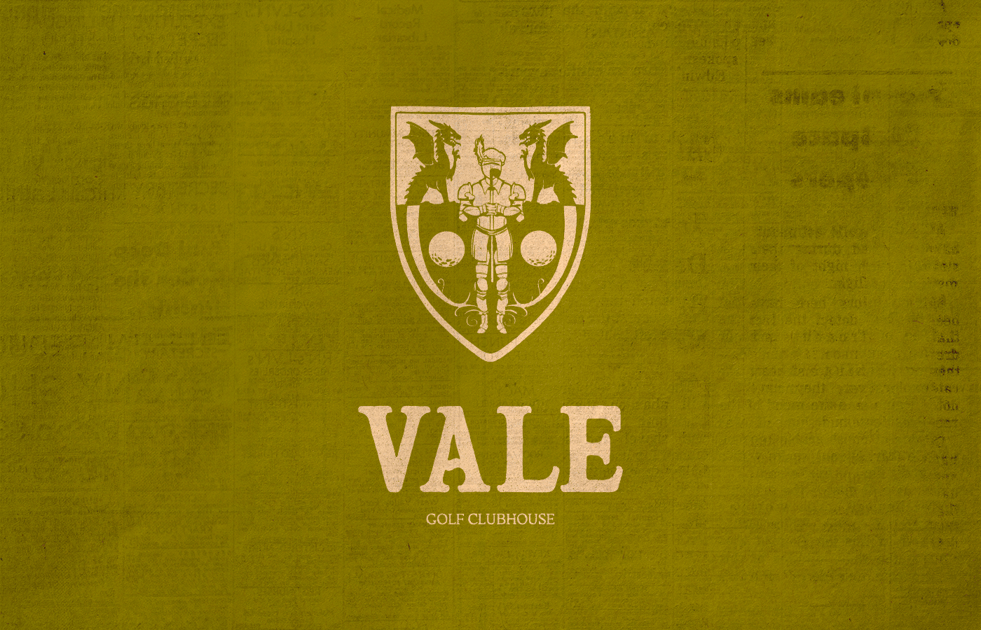 Vale - Golf Clubhouse Branding